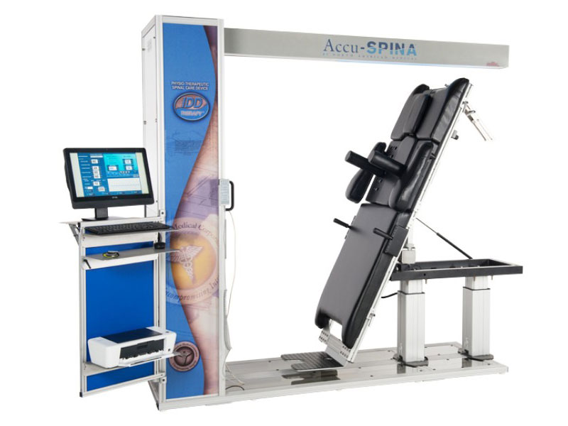 Accuspina system with idd therapy treatment